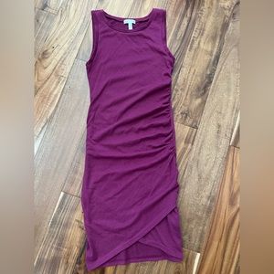 Leith Ruched Jersey Sheath Dress